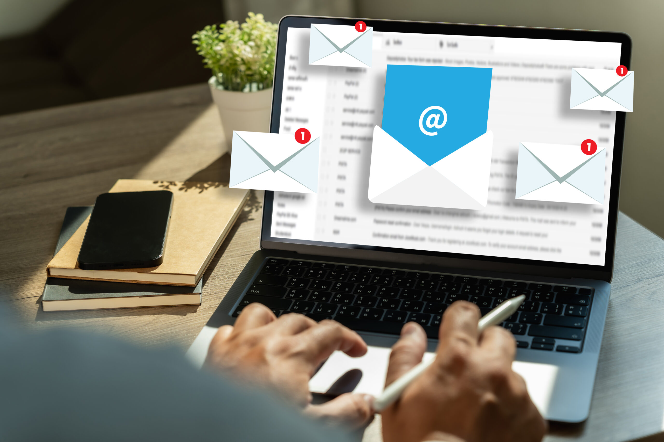 mail Message Online Communication Connection message to mailing contacts phone Global Letters